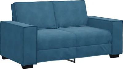 Obrázok produktu pre 2-miestna pohovka modrá 160x78x84 cm zamatová