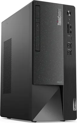 Image de Lenovo ThinkCentre neo 50t 11SC - Tour - Core i5 12400 / 2.5 GHz - RAM 16 Go - SSD 512 Go - TCG Opal Encryption 2, NVMe - graveur de DVD - UHD Graphics 730 - 1GbE - Win 11 Pro - Moniteur : aucun - Clavier : allemand - noir (bâti), gris (panneau) - TopSell