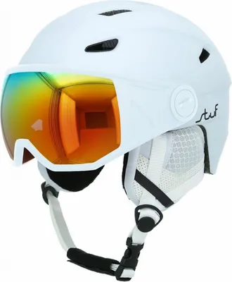 Produktbild von Skihelm STUF Visor 2 Weiß Weiss 59-60 cm