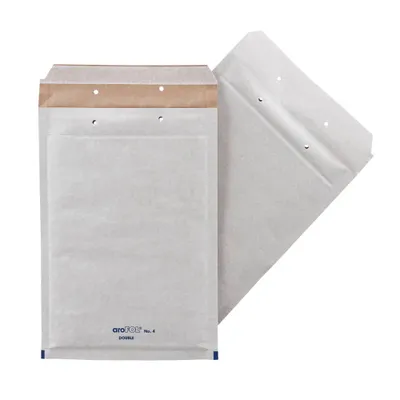 Produktbild von Vereinigte Papierwarenfabriken 4/D Luftpolstertaschen für DIN B5 grauweiß - Bürokleinmaterial