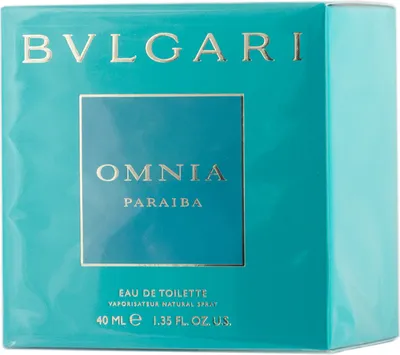 Produktbild von BVLGARI Omnia Paraiba, Frauen, 40 ml, Orange, Gardenia, Kakao, Vetiver, Spray