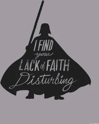 Produktbild von Star Wars Kunst Poster Silhouette Darth Vader Zitate - 40 x 50 cm