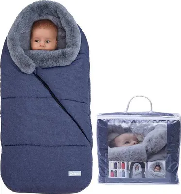 Produktbild von Wasserdichte Babyvoetenzak, Universell, für Kinderwagen, Winter