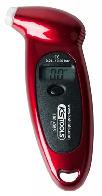 Image de KS Tools Manomètre numérique pour pneus, 0,20 - 10,0 bar