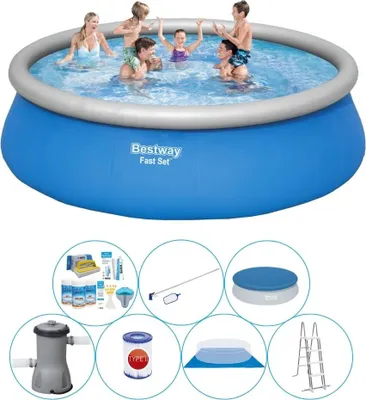 Zdjęcie produktu dla Akcesoria do basenu - Bestway Fast Set 457x122 cm okrągły