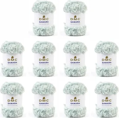 Obrázek produktu pro 10 klubíček příze DMC Samara – 100 % polyester (barva 417)