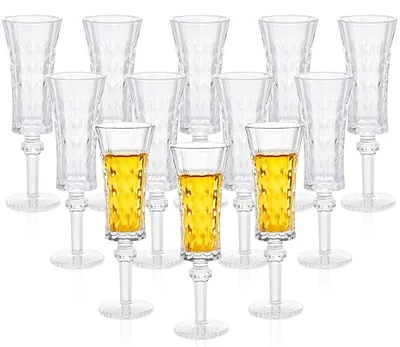 Produktbild von Set aus 12 Schnapsgläsern mit Henkel 45 ml - Für Tequila, Sherry und Limoncello