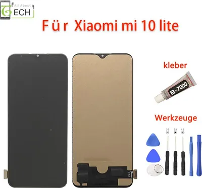 Produktbild von Für Xiaomi Mi 10 Lite 5G LCD Display Touch Screen Bildschirm + Werkzeuge Kleber