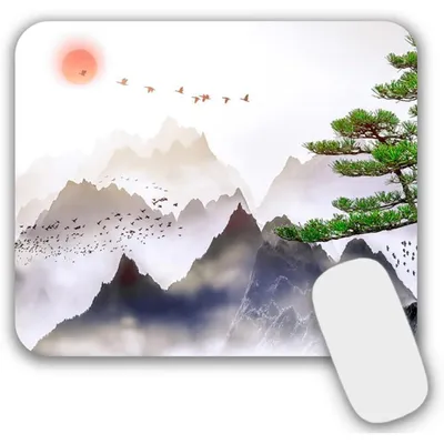 Image de Tapis de souris gaming, dimensions 24 x 20 x 0,3 cm, lavable, antidérapant, en Élasthanne et caoutchouc naturel