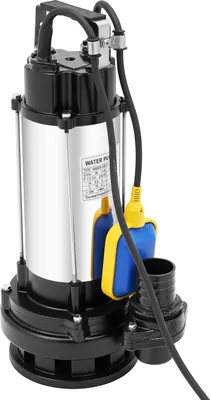 Immagine prodotto di Pompa per acque reflue - Pompa sommergibile da 1,5 kW (2 CV) - Acciaio inossidabile - 36 m³/h - Prevalenza massima 22 m - Profondità di immersione 20–30 m - Spina UE da 220 V con interruttore a galleggiante