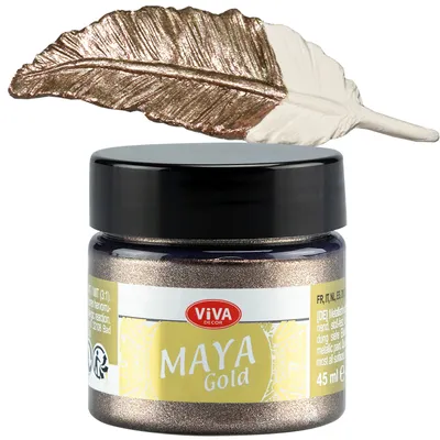 Produktbild von Viva Decor Maya Gold, 45ml Cappuccino