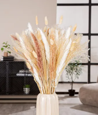 Produktbild von SECO Bündel Trockenblumen - H. 53 cm - naturfarben - Kunstblumen