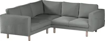 Produktbild von Dekoria Bezug für Norsborg 4-Sitzer Ecksofa, blau, Norsborg 4-Sitzer Ecksofabezug