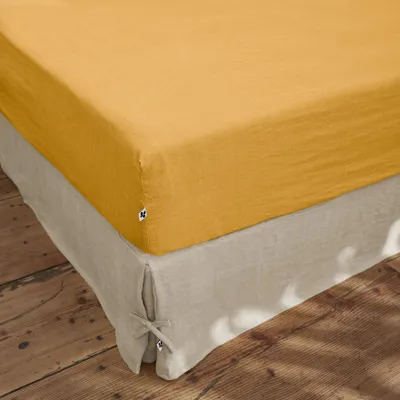 Produktbild von Spannbettlaken 180 x 200 cm SOLINE Honey