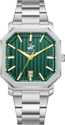 Zdjęcie produktu dla Męski zegarek BEVERLY HILLS BP3793X.370, zielony, modny styl.
