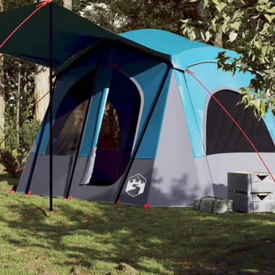 Produktbild von Möbel Campingzelt 5 Personen Blau Wasserdicht - Campingzelte 94753