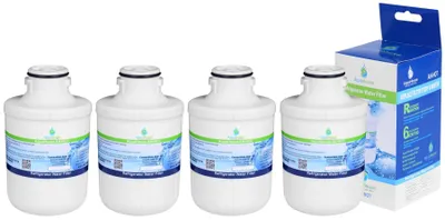 4er-Pack Wasserfilter für Kühlschrank, kompatibel mit Hotpoint u. a.