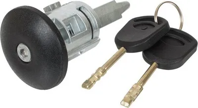 Image de Serrure à cylindre AVANT DROITE + 2x clés pour Ford Transit 2000-06