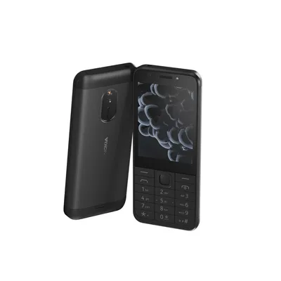 Zdjęcie produktu dla Nokia 230 (2024), Klasyczny, Dual SIM, 7,11 cm (2.8"), 2 MP, 1450 mAh, Czarny