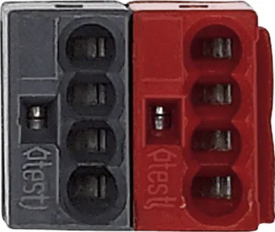 Produktbild von Merten 689701 Busanschlussklemme, rot/dunkelgrau