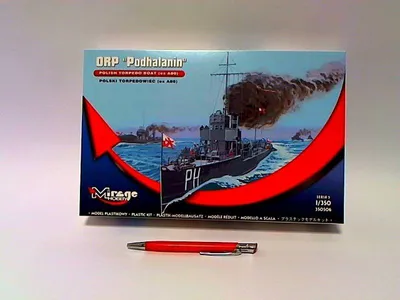 Produktbild von Mirage Hobby ORP PODHALANIN Polish Torpedo Boat(exA80  1:350 350506