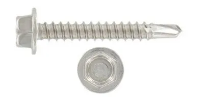 Immagine prodotto di Vite autoperforante DIN 7504 K 4,8 x 19 A2 - non può essere forata nell'acciaio - confezione da 500 pezzi