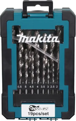 Image de Makita HSS-GS Jeu de forets à métaux 19 pcs. D-78352