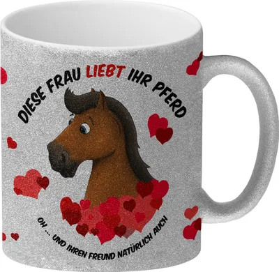 Produktbild von Diese Frau liebt ihr Pferd. Oh und ihren Freund natürlich auch.