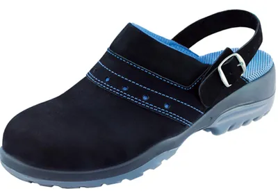 Produktbild von Atlas Clog GX 390 black SB 49800 Gr. 38 schwarz/blau