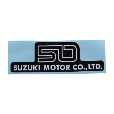 Produktbild von Aufkleber Seitendeckel schwarz für Suzuki AP K 50 1977-1978