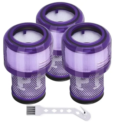 3 Ersatzfilter für Dyson V12 Detect Slim, waschbar
