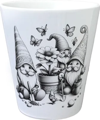 Produktbild von Gartenzwerg Blumentopf