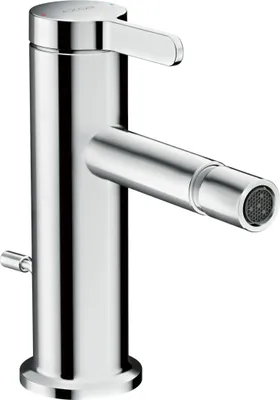 Image de Robinet bidet monocommande AXOR avec système de vidange à tirette, finition chrome