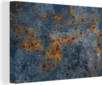 Zdjęcie produktu dla OneMillionCanvasses® - Obrazy na płótnie - 150x100 cm, Złoty - Rdza - Vintage, Dekoracja ścienna - Zdjęcie na płótnie - Obraz na drewnianej ramie