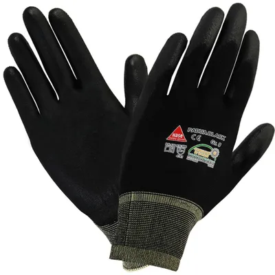 Produktbild von Hase Padua Black Montagehandschuhe Gr. 9