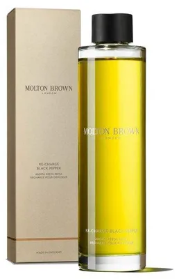 Imagen del producto de Molton Brown, Difusor de aromas "Re-Charge" con aroma a pimienta negra, recambio de 150 ml