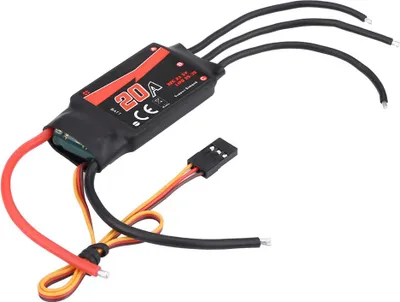 Imagen del producto de Controlador electrónico de velocidad (ESC) EMAX Simon Series BLHeli de 20A, compatible con baterías de 2-3S, para drones de carreras de 130-210mm (20A)