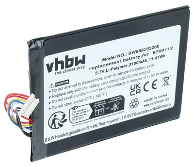 Produktbild von vhbw Akku Ersatz für Bang & Olufsen 8700112 für Lautsprecher Boxen Speaker (3100 mAh, 3,7 V, Li-Polymer)