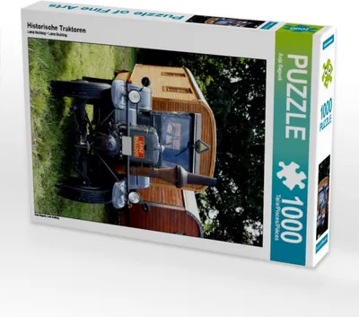 Produktbild von Calvendo Historische Traktoren 1000 Teile Puzzle hoch 480x640mm, Bagunk Anja; 7388189