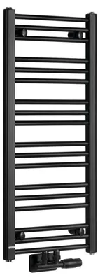 Produktbild von Bruckner ALBRECHT Badheizkörper 400x930 mm, Mittelanschluss, schwarz matt