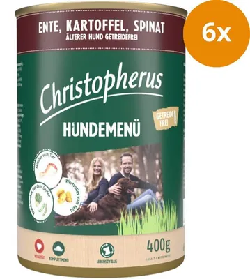 Produktbild von Christopherus Menü Senior Ente & Kartoffel 400 g