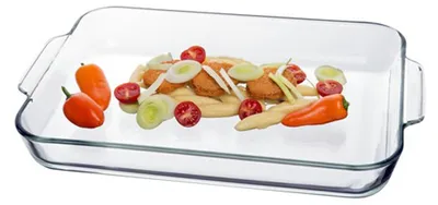 Produktbild von Simax Brat und Backschale eckig Hitzebeständig Borosilikatglas 4.8l