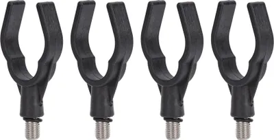 Produktbild von 4pcs Kunststoff Langable Flexible Angelruten Alarmhalter Kopf Fischpol Bracket Tool Accessoire