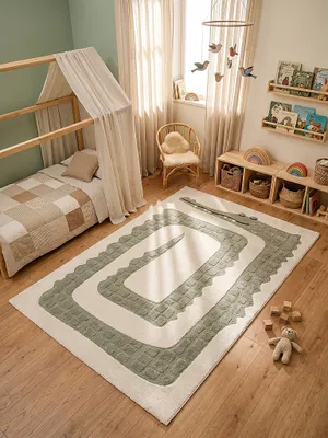 Teppich Creme rechteckig Draufsicht_#sku_BARK69869-BARK69870-BARK69871-BARK69872#
