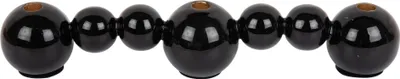 Produktbild von Present Time - Kerzenständer Bubbles Straight - Schwarz - 41x7x7cm