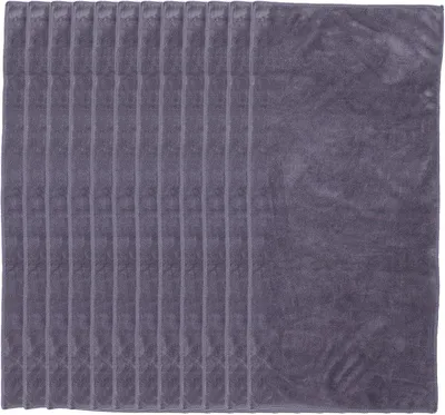 Produktbild von Mikrofaser Haarhandtücher 12 Stück Extra aus Saugstarkem Korallfleece für Schnelles Trocknen im Bad und Alltag