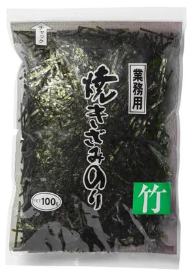 Produktbild von Takaokaya Kizami Nori 100g – Feine, geschnittene Algenblätter für Sushi & Reis