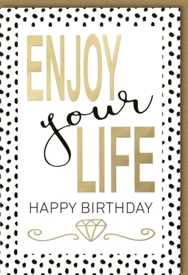 Produktbild von Geburtstag - Glückwunschkarte im Format 11,5 x 17 cm mit Umschlag