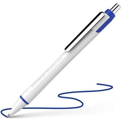 Zdjęcie produktu dla Schneider AG Slider Xite, Spinacz, Długopis, Możliwość ponownego napełnienia, Niebieski, 6 szt.