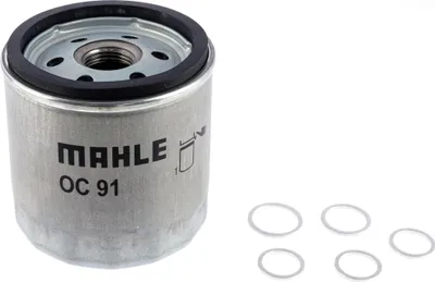 Produktbild von Mahle Oc91d Ölfilter Silber Silber One Size